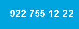 922 755 12 22